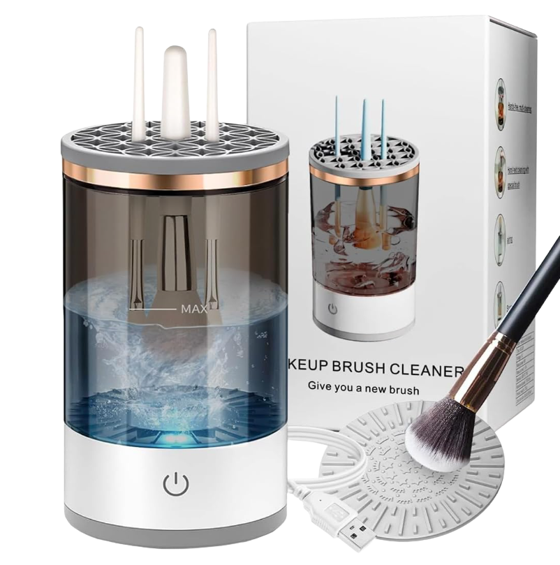 Velqira™ Clean Pro – Limpiador Automático de Brochas