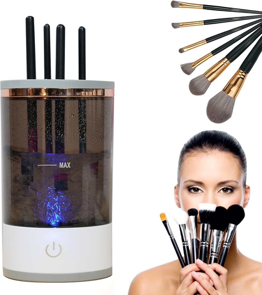 Velqira™ Clean Pro – Limpiador Automático de Brochas