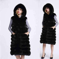 Faux fur vest alternate colourway